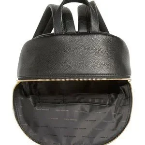 MICHAEL KORS RHEA ZIP MEDIUM BACKPACK BLACK VENUS LEATHER TRAVEL SCHOOL NWT! Michael Kors | Bags | Michael Kors Rhea Zip Medium Backpack  main image 3